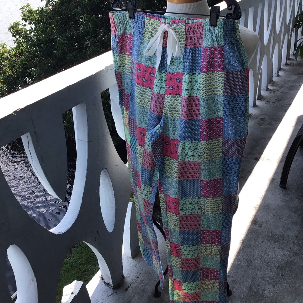 Vineyard Vines Drawstring Pull-on Nautical Jammies Lounge Wear